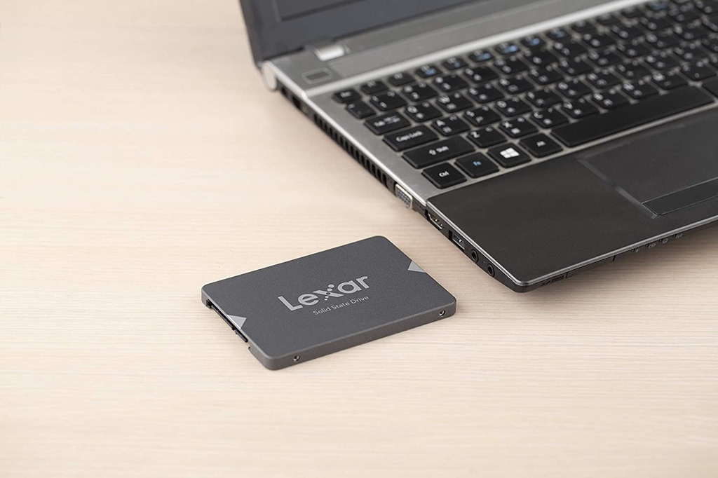 Lexar NS100 128GB 2.5” SATA III Internal SSD, Solid State Drive, Up To 520MB/s Read (LNS100-128RBNA)