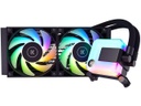 Tarjeta de video EK 240mm AIO D-RGB All-in-One Liquid CPU Cooler with EK-Vardar High-Performance PMW Fans, Water Cooling Computer Parts, 120mm Fan, Intel 115X/1200/2066, AMD AM4, (240mm AIO) LGA 1700 Compatible