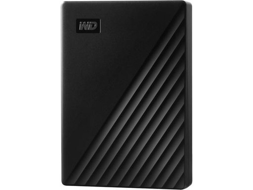 Disco Externo WD 5TB My Passport Disco duro externo de almacenamiento portátil USB 3.2 para PC/MAC Negro (WDBPKJ0050BBK-WESN)